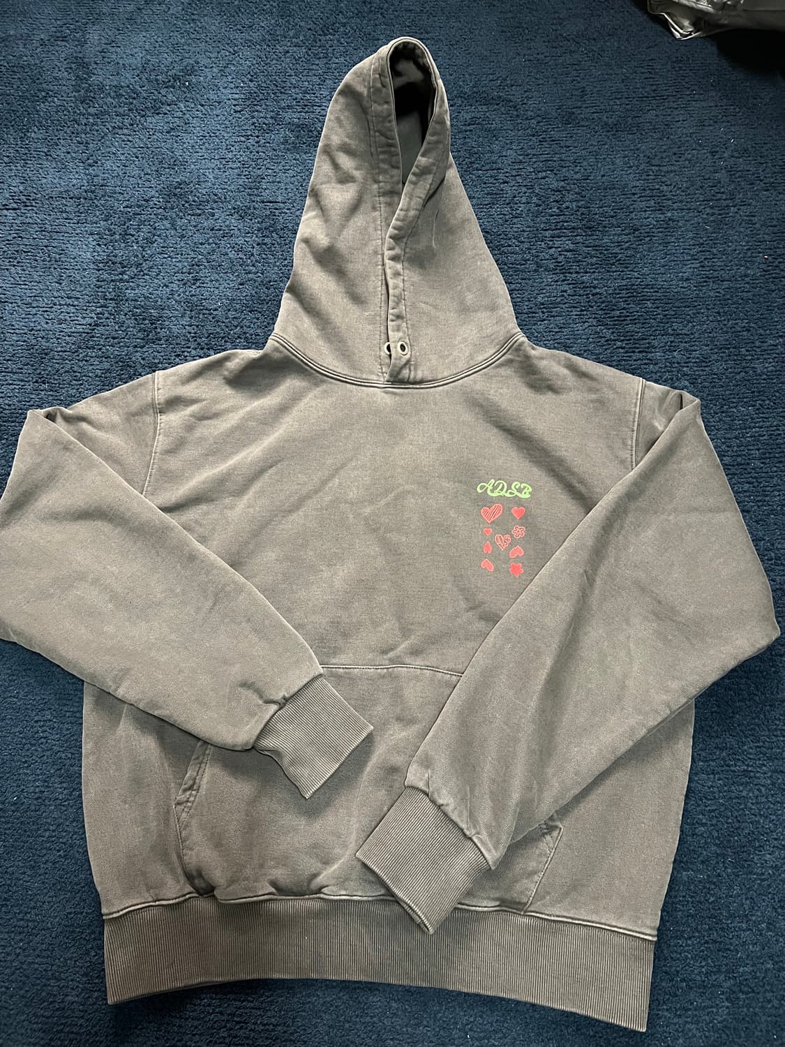 (에센셜) ADSB 하트 카드 후디 상품이미지1