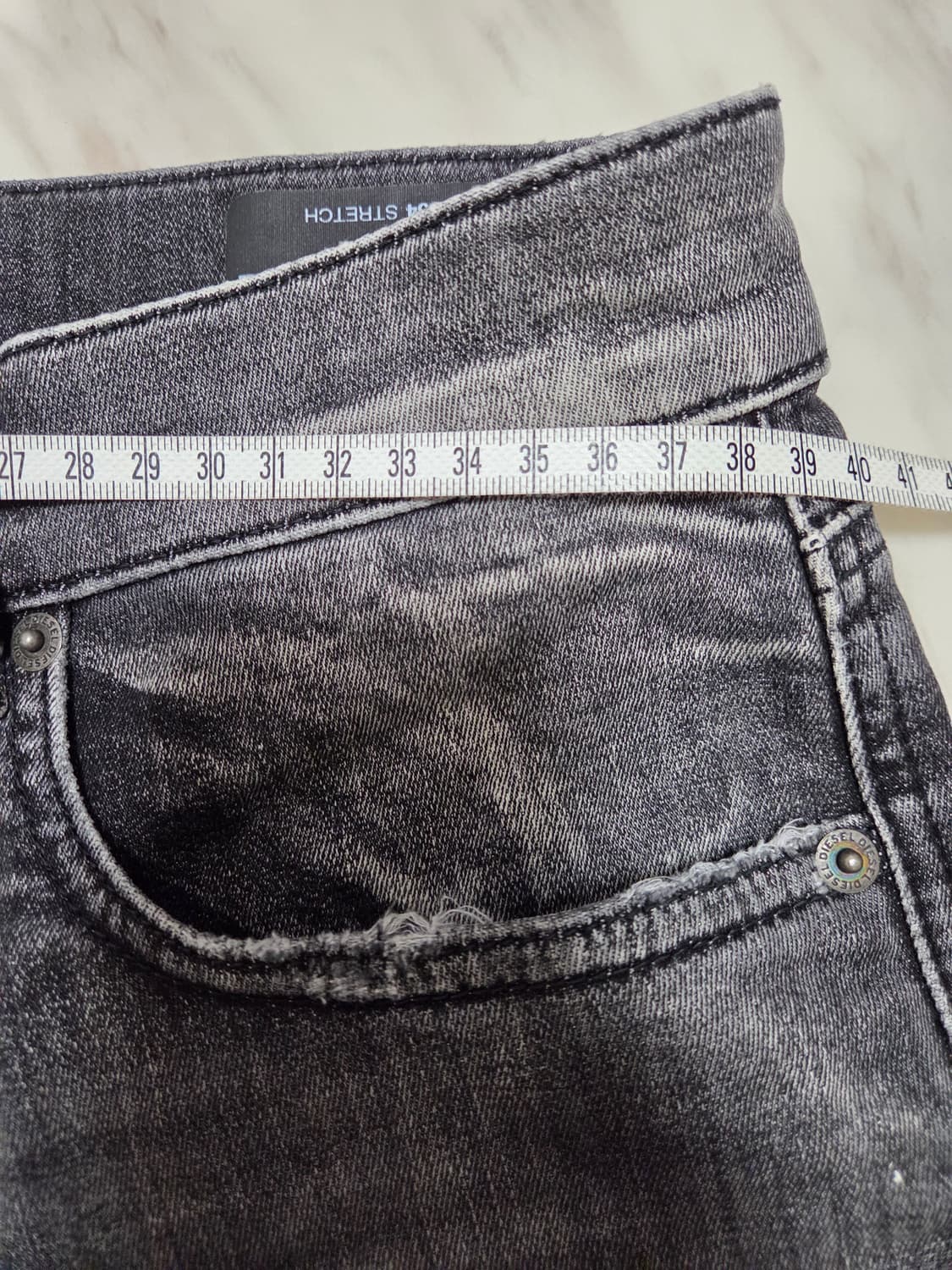 디젤 디-스트럭트 조그 데님팬츠 상품이미지5