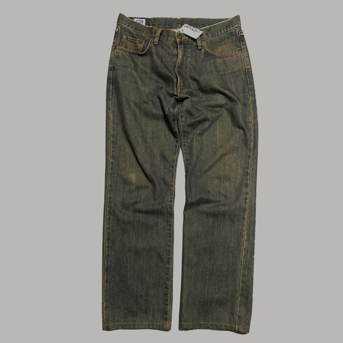 에드윈(EDWIN) 403 미디엄블루 샌드 워싱 스트레이트 데님 팬 상품이미지6