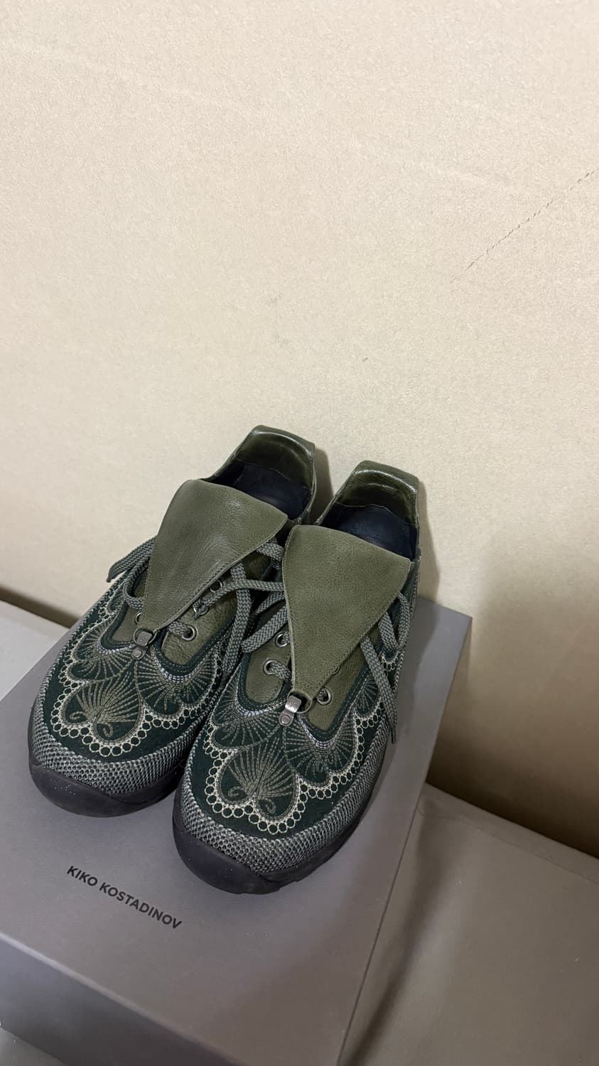 키코 코스타디노브 찰리스 레이스 업 카키 상품이미지3