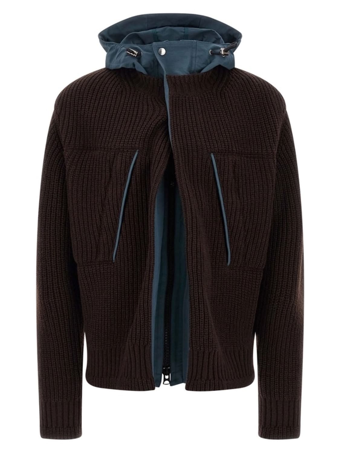 25fw Sacai wool blend cardigan 상품이미지1