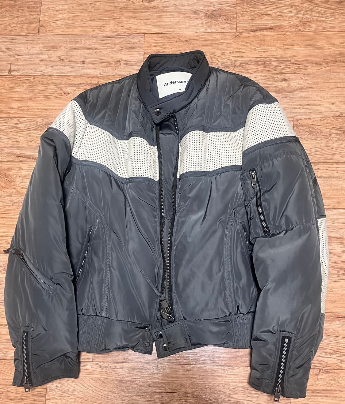 앤더슨벨 브라이언 바이커 패디드 자켓 M 상품이미지1