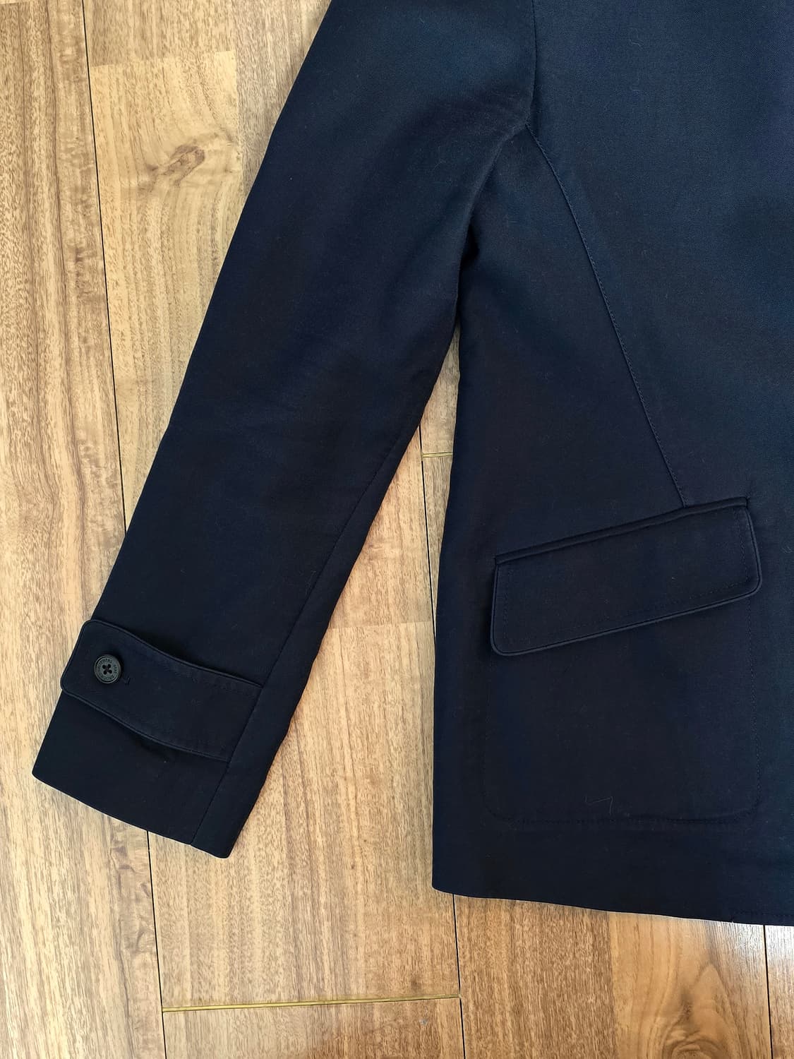 브룩스브라더스 여성 네이비 코튼 자켓 4  상품이미지4