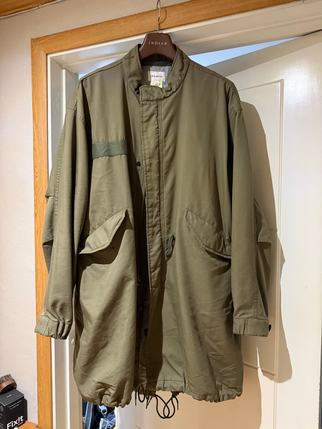 카키스 m65 피쉬테일 파카 아미그린 L  상품이미지1
