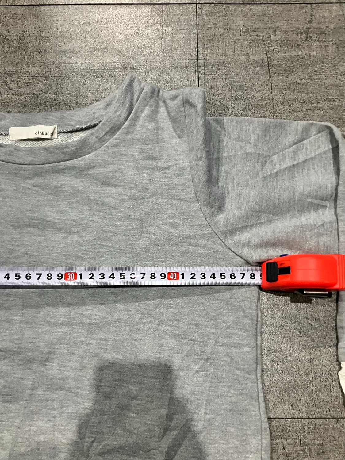 일본빈티지 Pinkadobe 하구미모리걸 달천깔페어리 레이어드스웻셔츠 상품이미지3