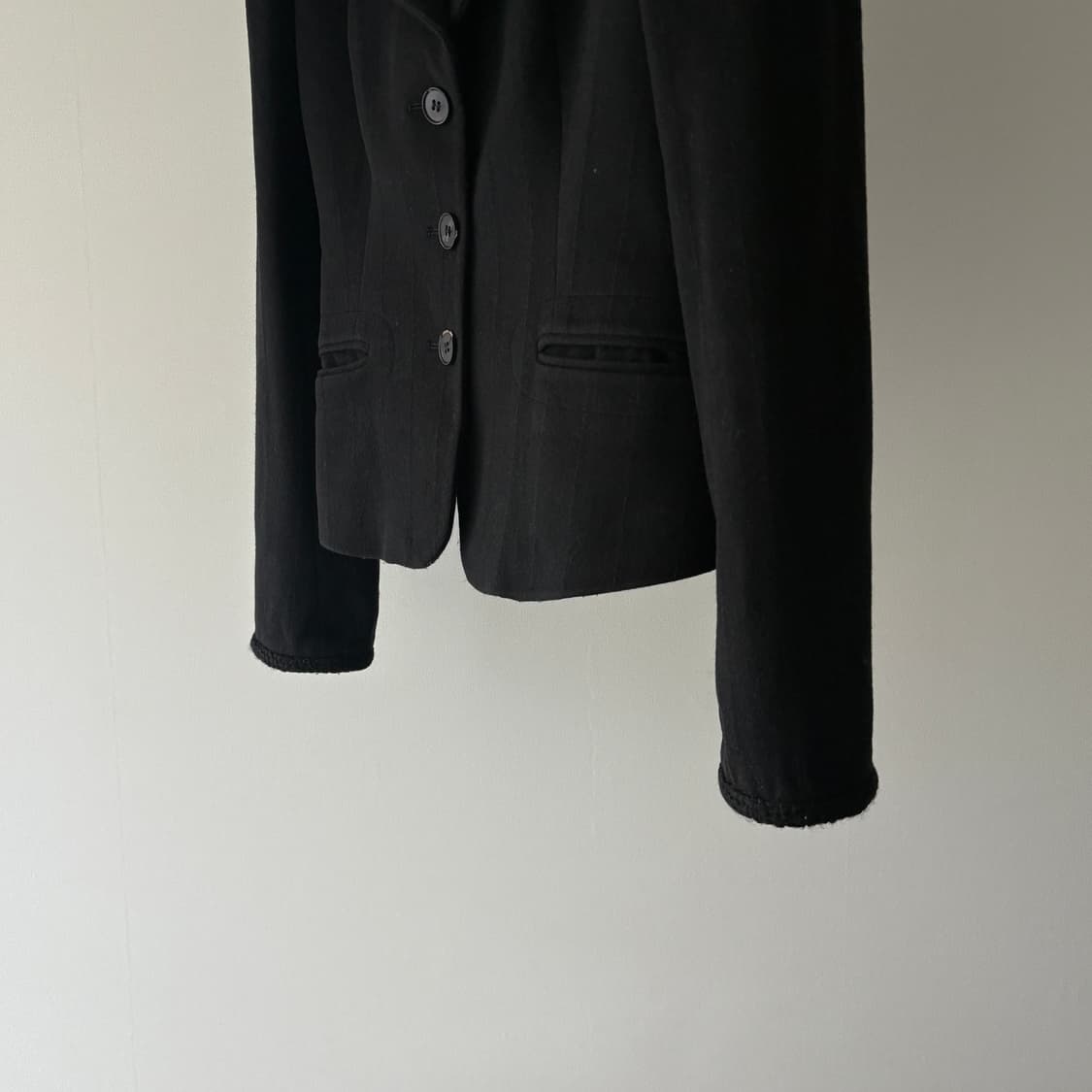  ▫️Emporio Armani Wool Trimming Jacket 상품이미지5
