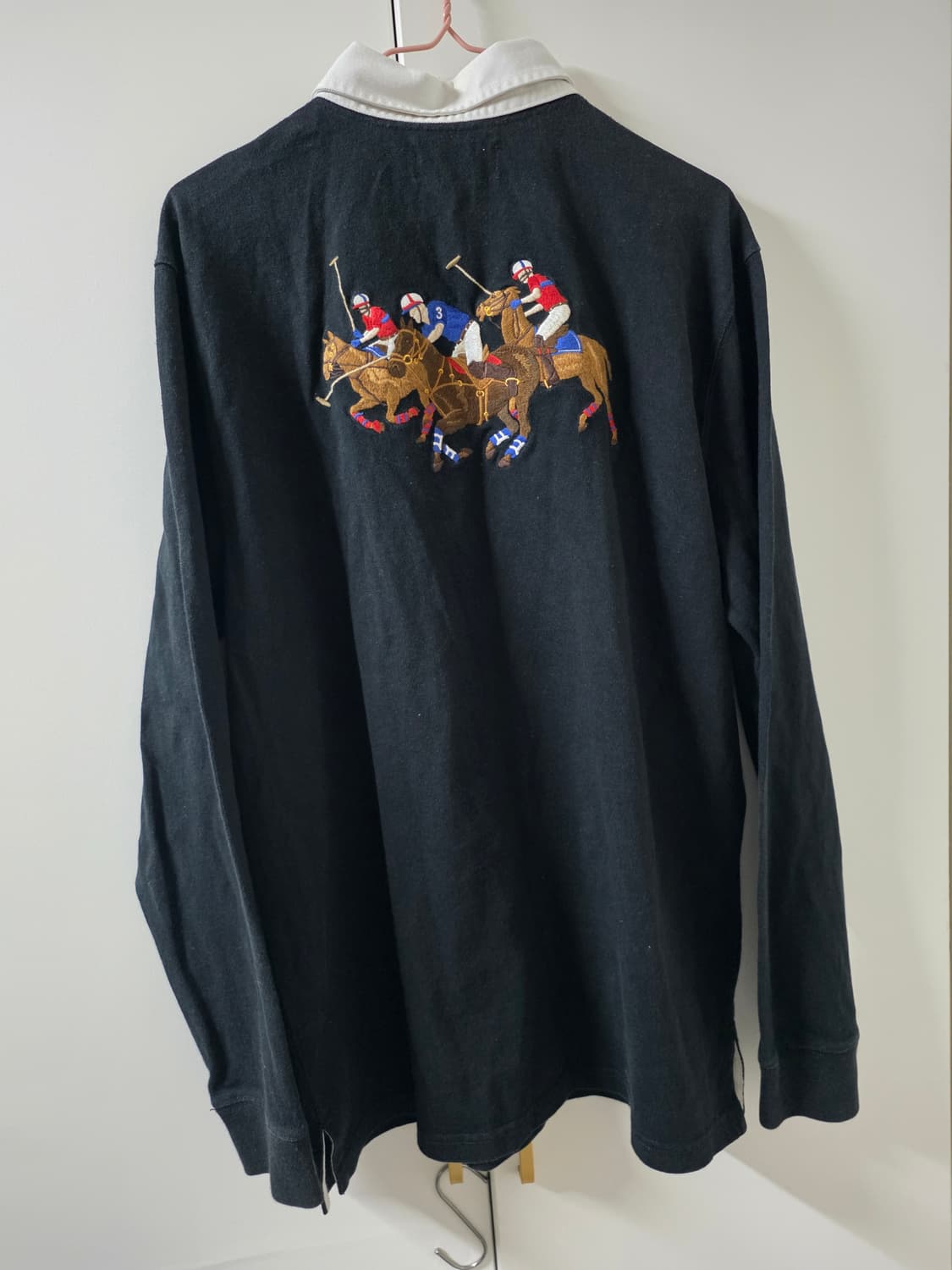 폴로 PK 자수 멀티포티 빅포니 커스텀핏 L 상품이미지2