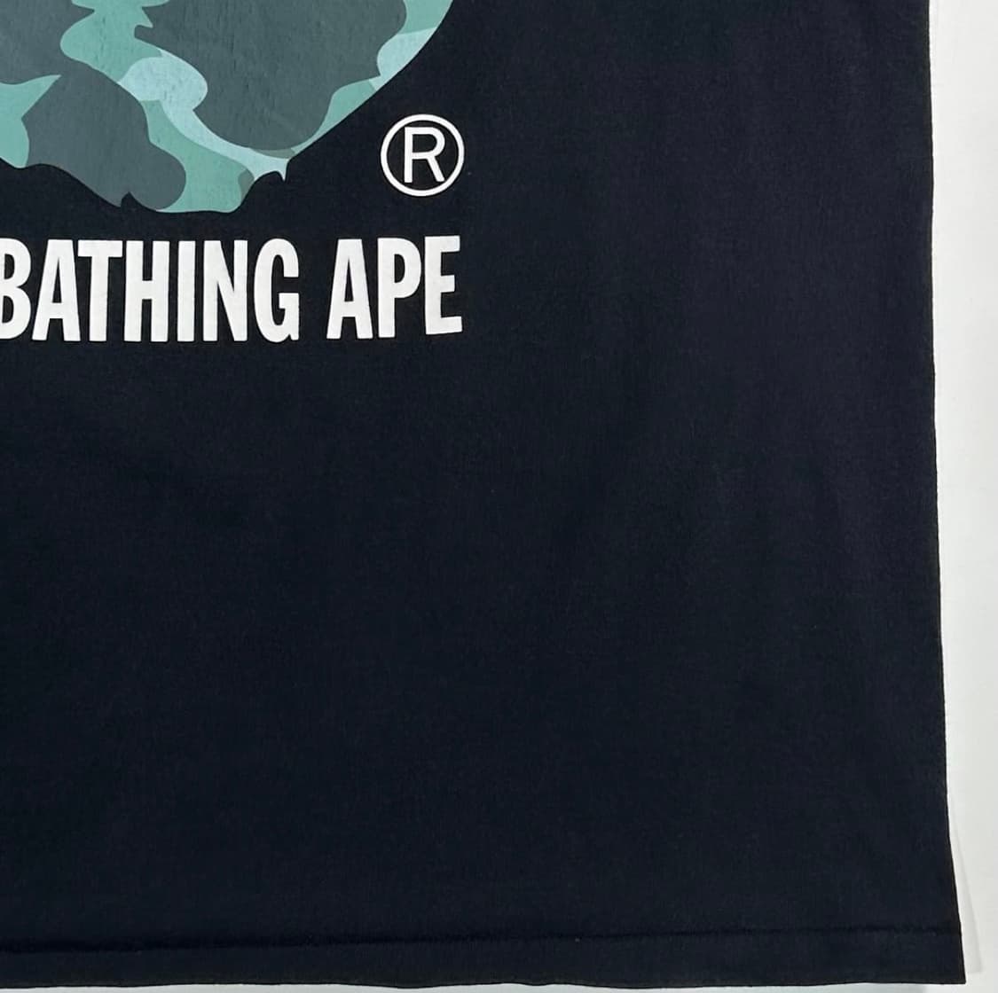 베이프 카모 컬리지 반팔티 상품이미지3