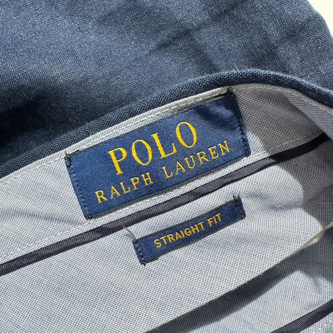 폴로 랄프로렌 린넨 하프팬츠 반바지 네이비 상품이미지4