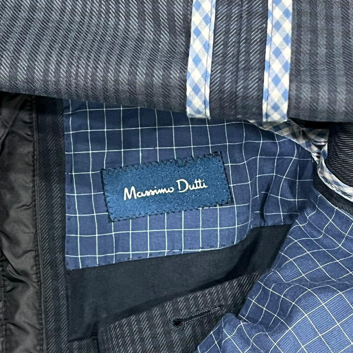 마시모두띠 체크블레이저 s08668 상품이미지6