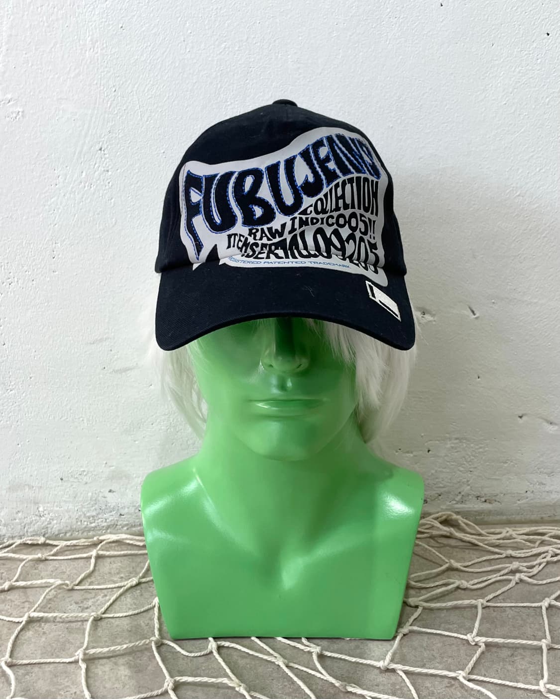 FUBU Blue Stitch Black Cap 상품이미지2