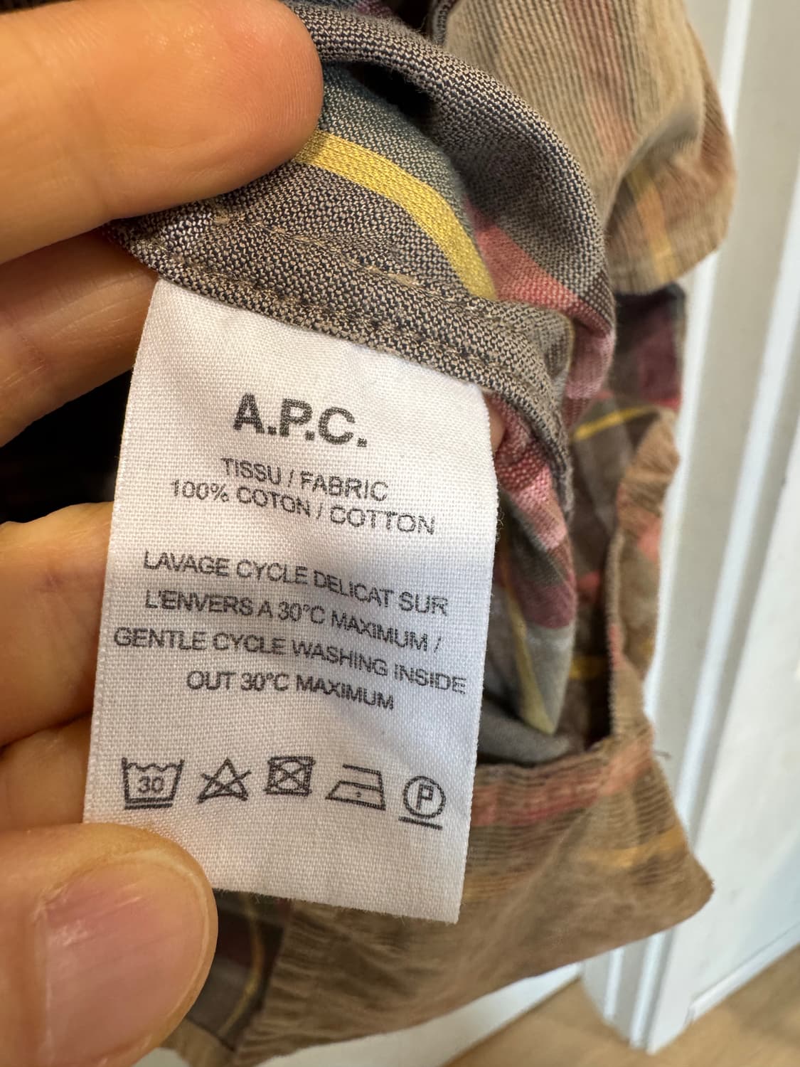 APC 아페쎄 코듀로이 웨스턴 셔츠 상품이미지4