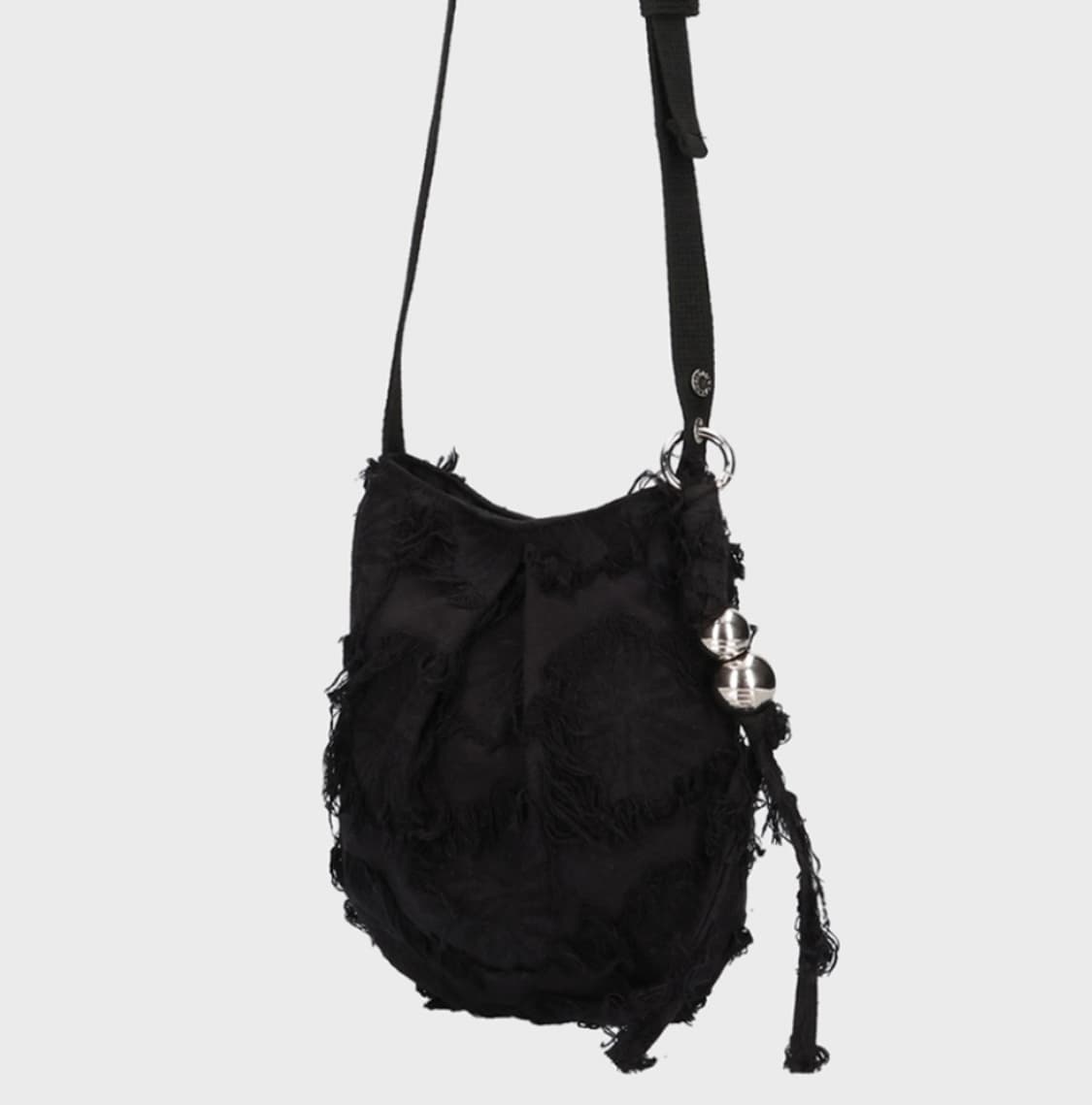 던팩토리 BUDDY BAG FEATHER BLACK 버디백 페더 블랙 상품이미지2