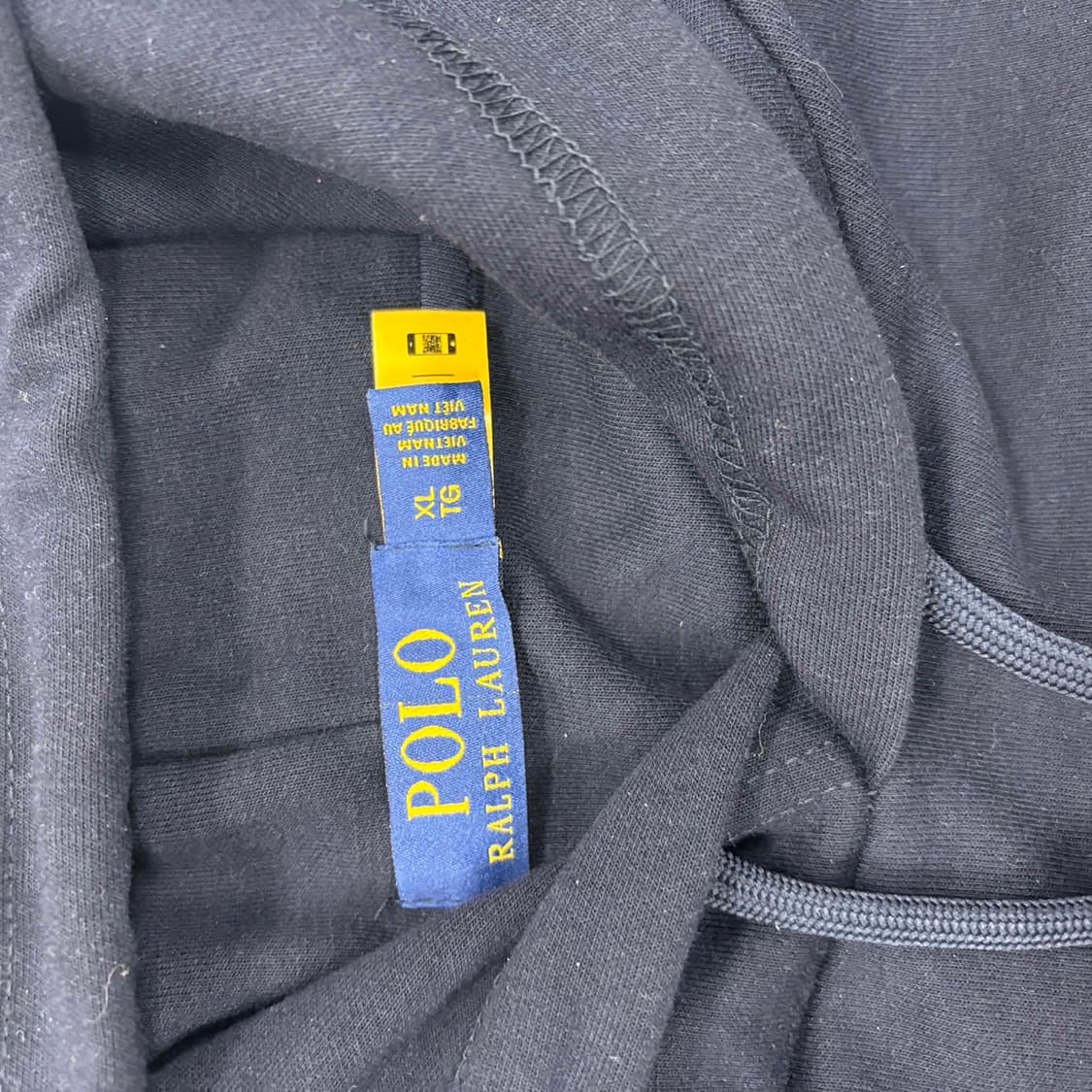 폴로 랄프로렌 신형 큐알택 네이비 맨즈라인 스웨트셔츠 후드티(XL) 상품이미지4