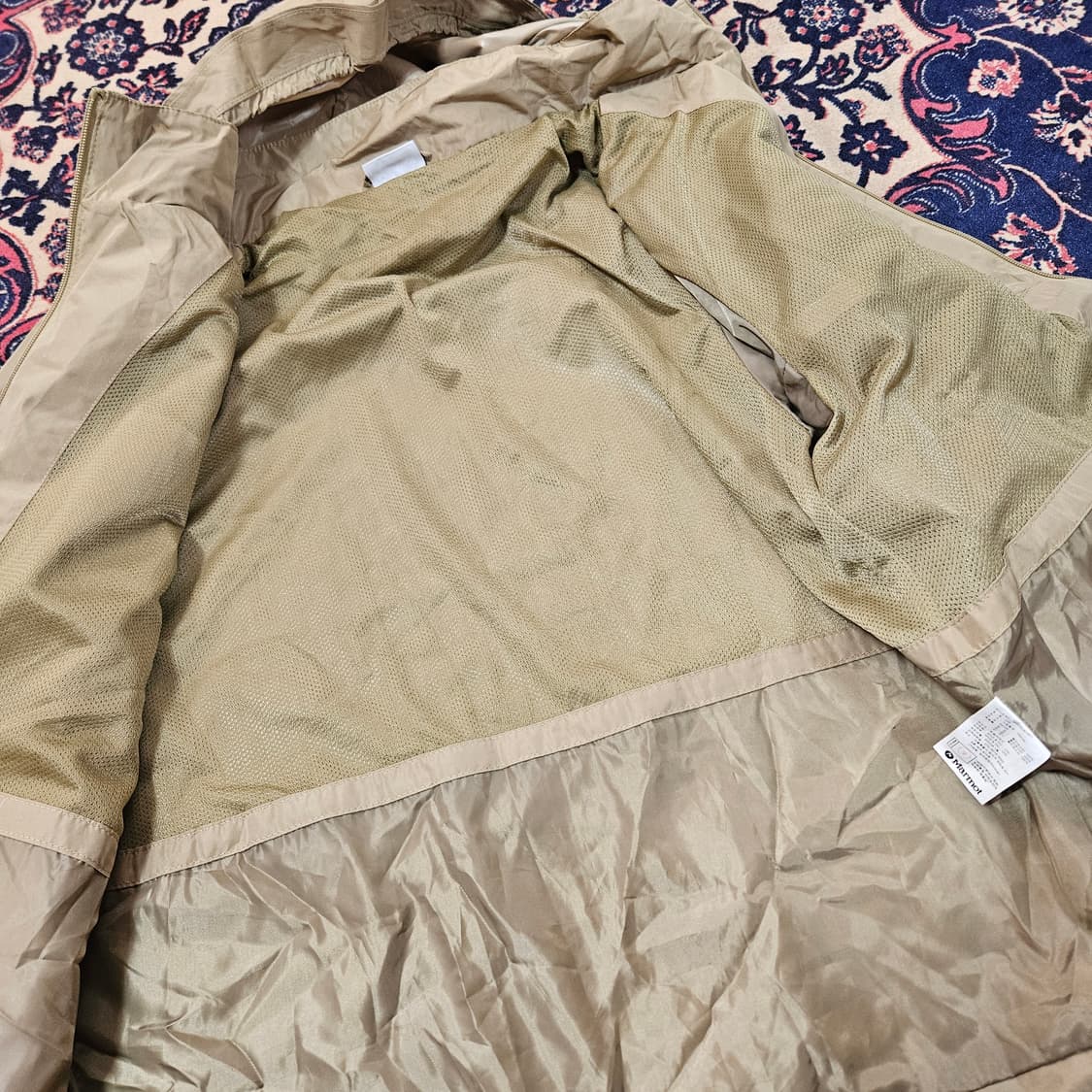 마모트 22ss 시그니쳐 로고 베이직 후드 바람막이 XL 상품이미지6