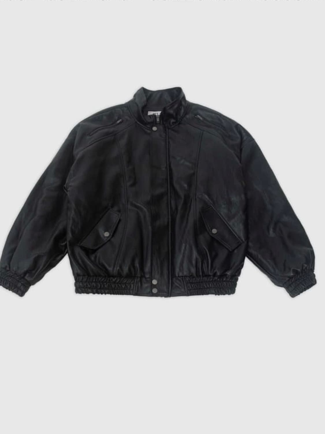 웻태그 레더자켓 상품이미지6