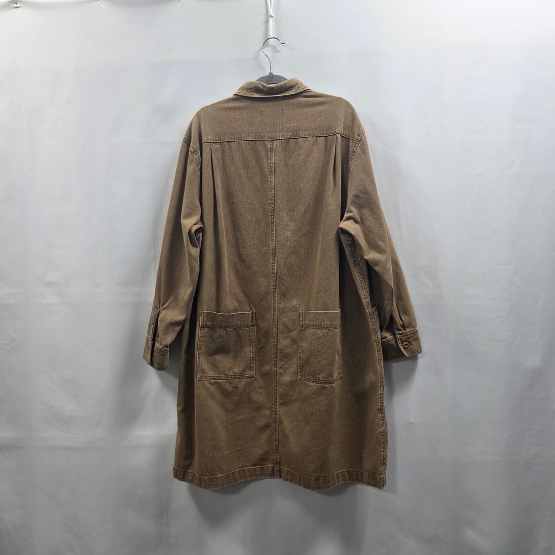 1277 STUDIO TOMBOY 스튜디오 톰보이 면 롱 셔츠 데님원피스 상품이미지2