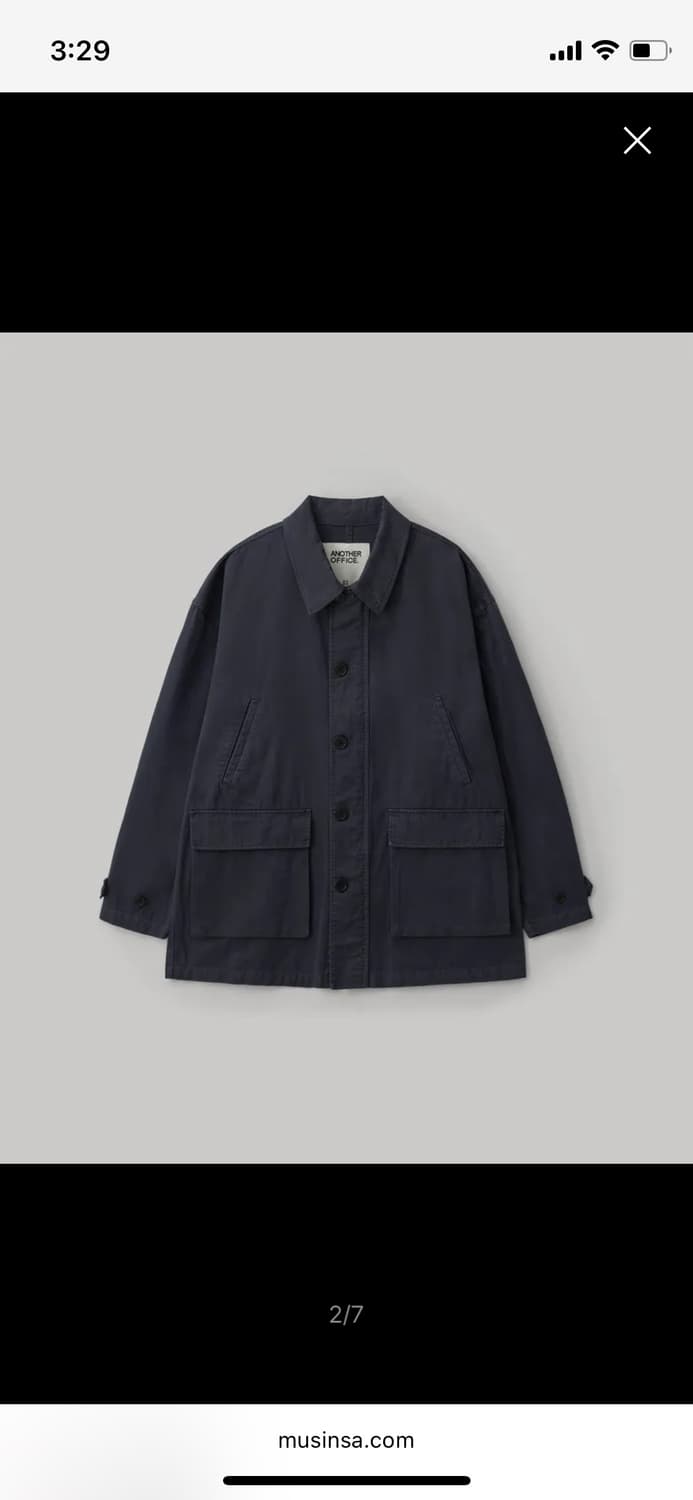 어나더오피스 Mountaineer Garment Jacket (Smoky 상품이미지1