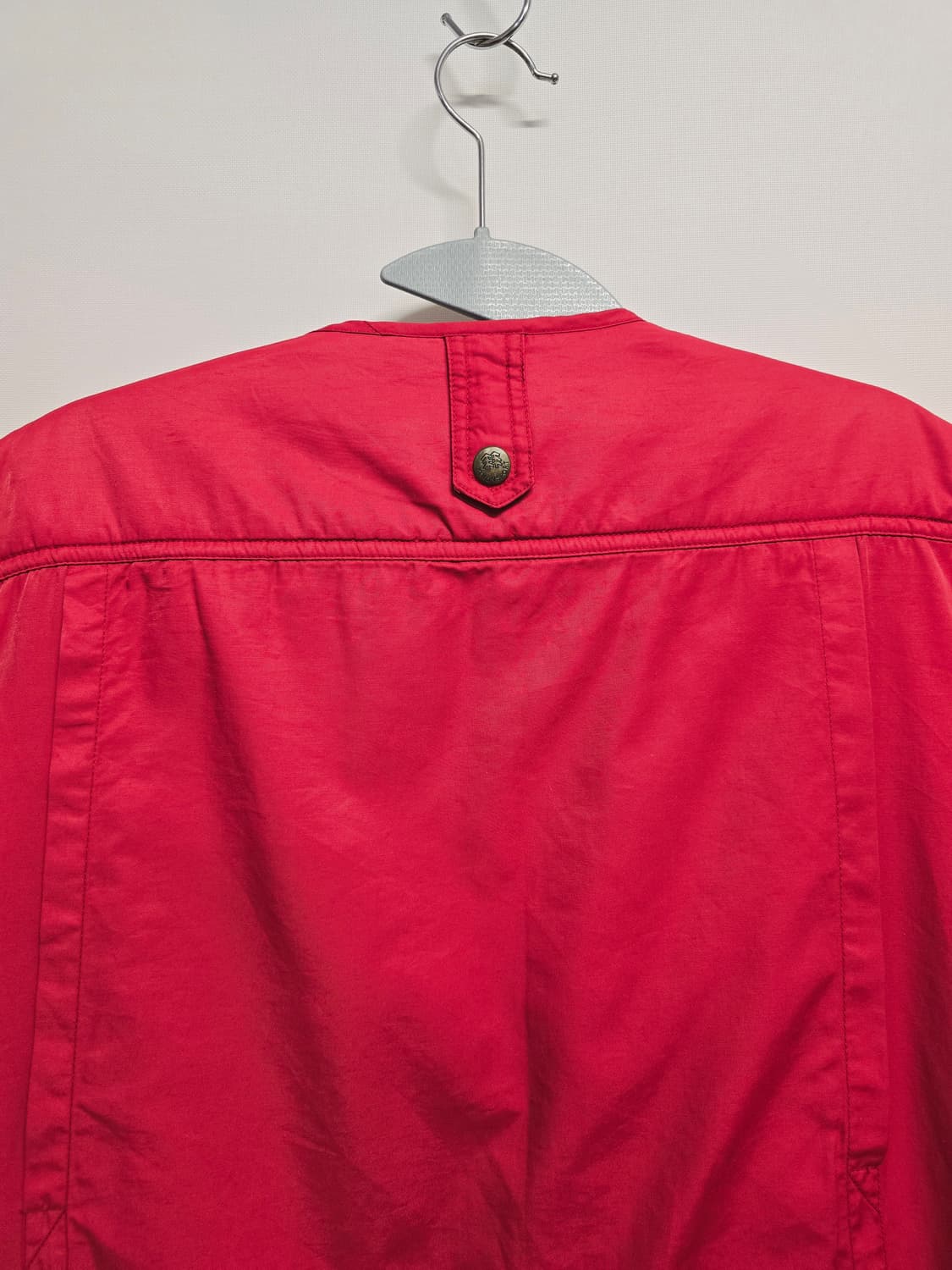 코오롱스포츠 빨간색 등산 올드조끼 상품이미지6