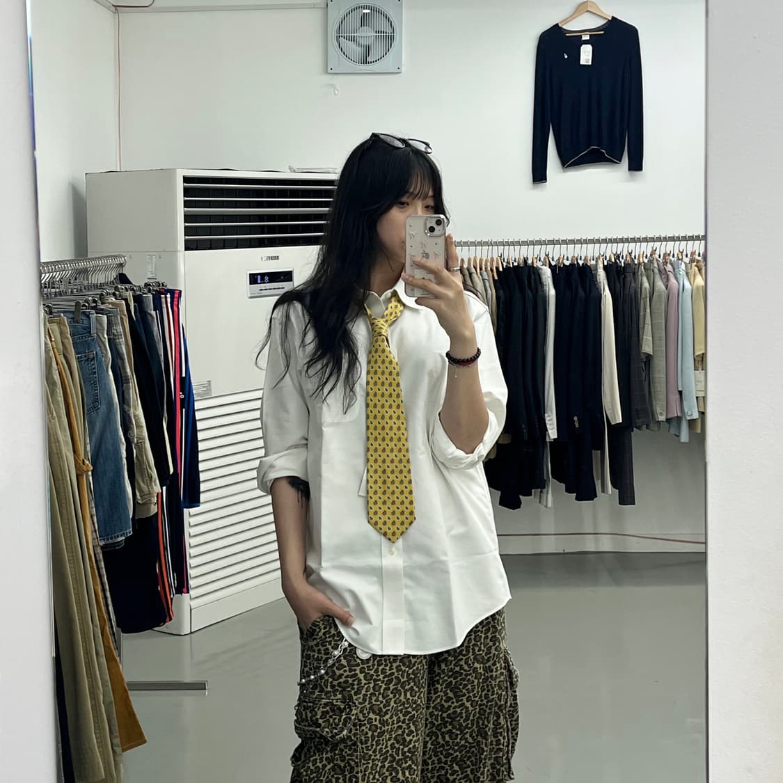 LLBean 엘엘빈 화이트 셔츠 상품이미지2