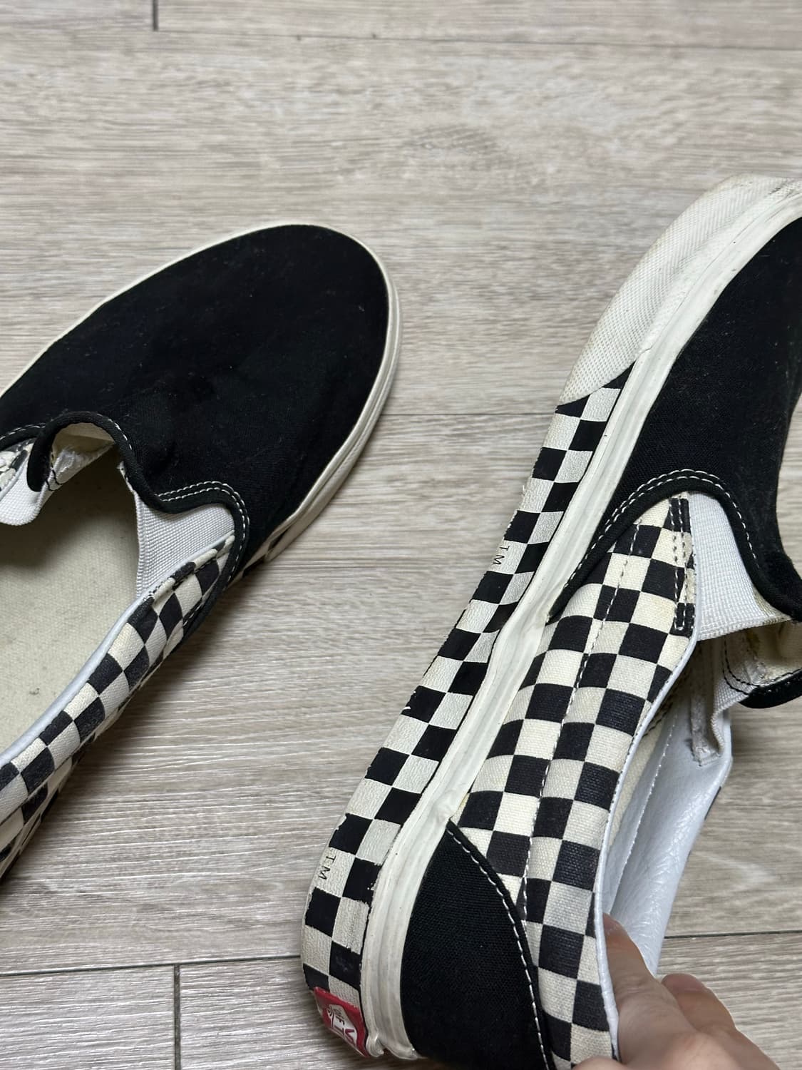 280 반스 사이드테잎 슬립온 체커보드 상품이미지7