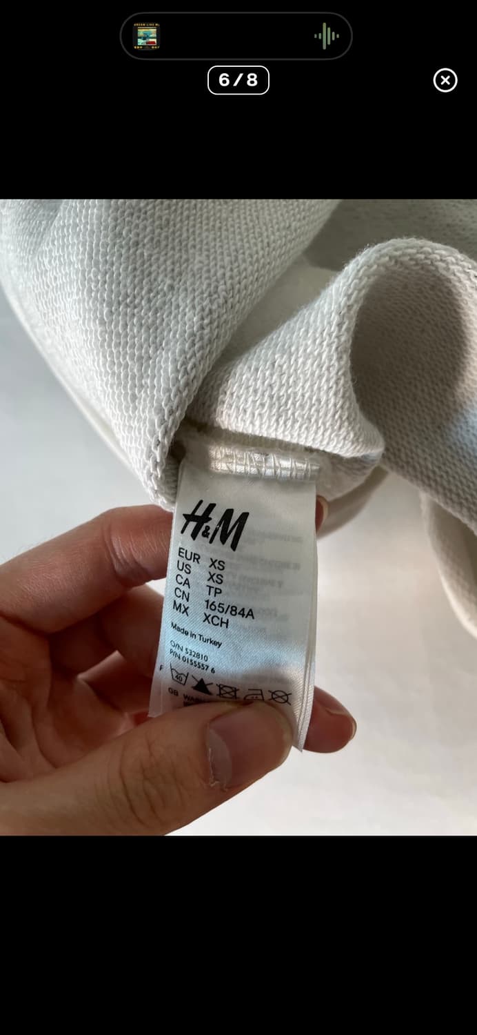 메종마르지엘라h&m 긴팔티 상품이미지7