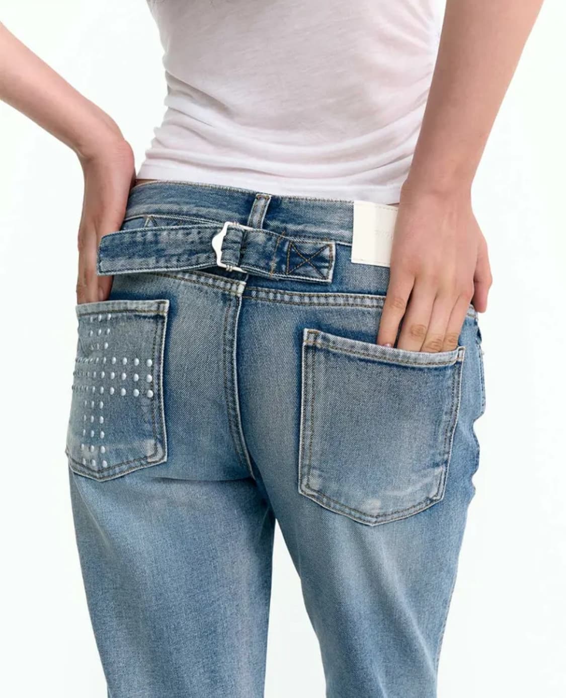 새상품) 2000아카이브스 에브리데이 데님 블루 1사이즈 상품이미지4