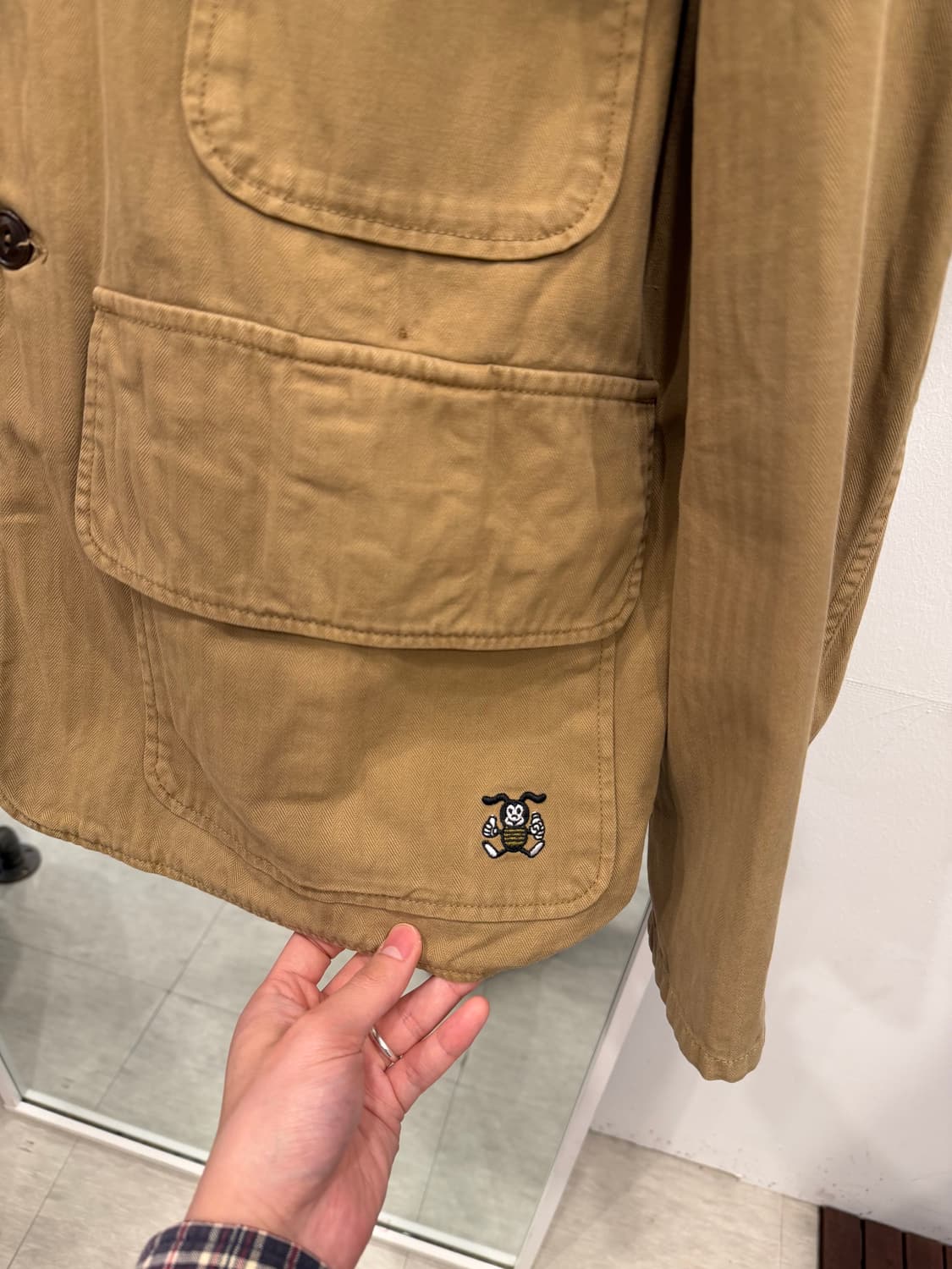 Eat Dust 빈티지 HBT 모호크 헌팅 자켓 (Portugal) 상품이미지4