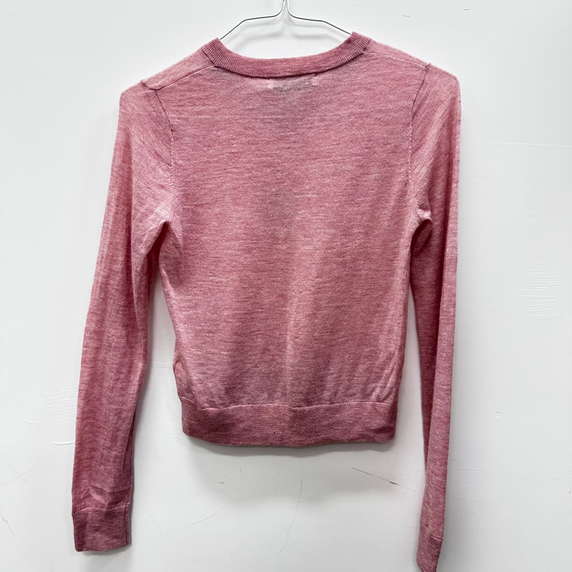 [새상품] ZARA 자라 여성 니트 핑크 M 상품이미지4