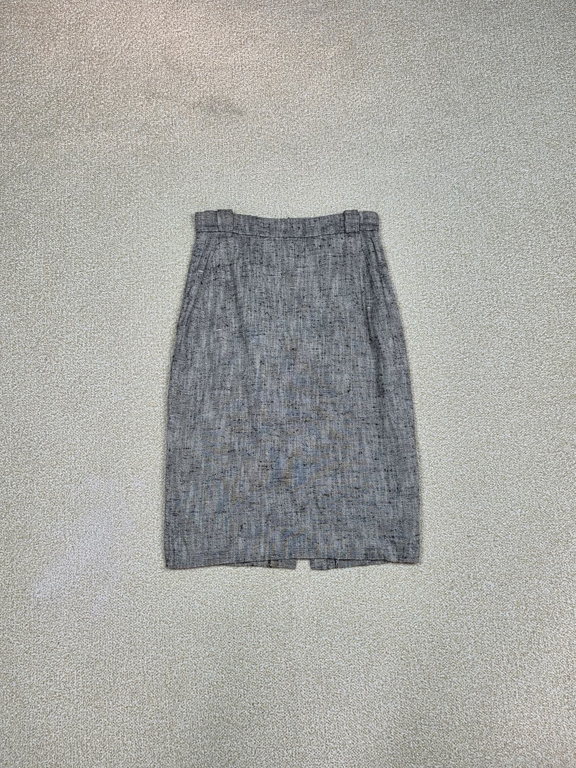 [막스마라] 이탈리아 메이드 헴프 실크 트위드 스커트 | S00152 상품이미지1