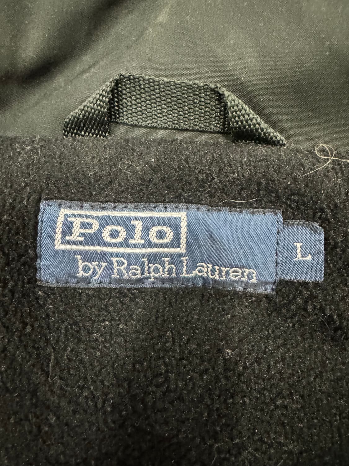 [L] 폴로랄프로렌 블랙 후디점퍼 상품이미지2