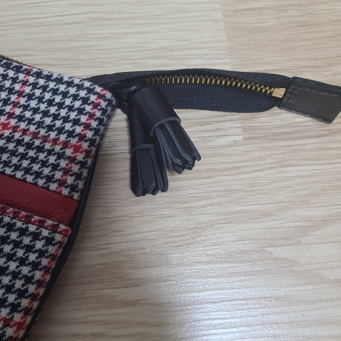 토마스브라운 체크 클러치 상품이미지5