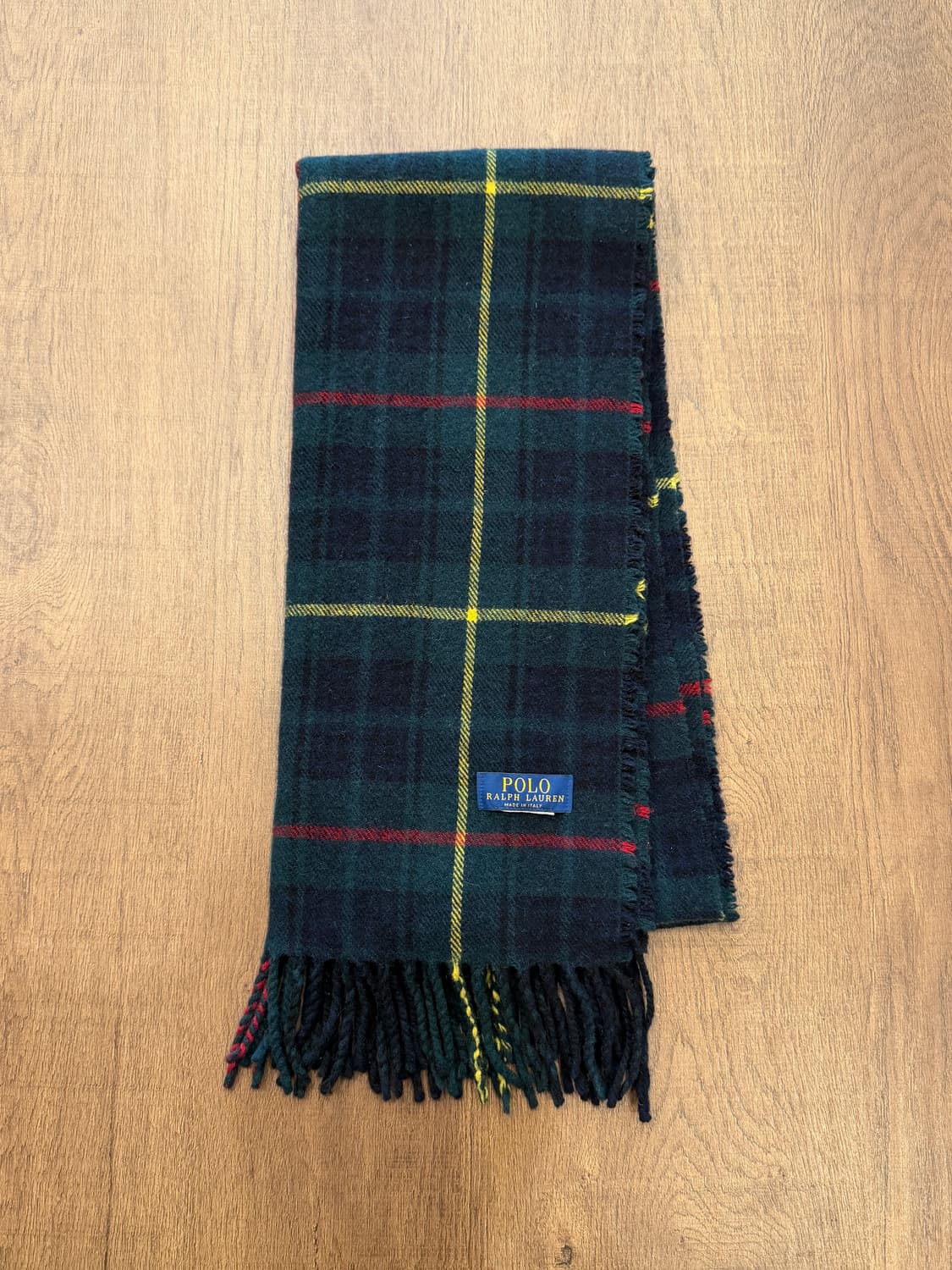 Polo ralph lauren 폴로 랄프로렌 타탄체크 머플러 상품이미지1