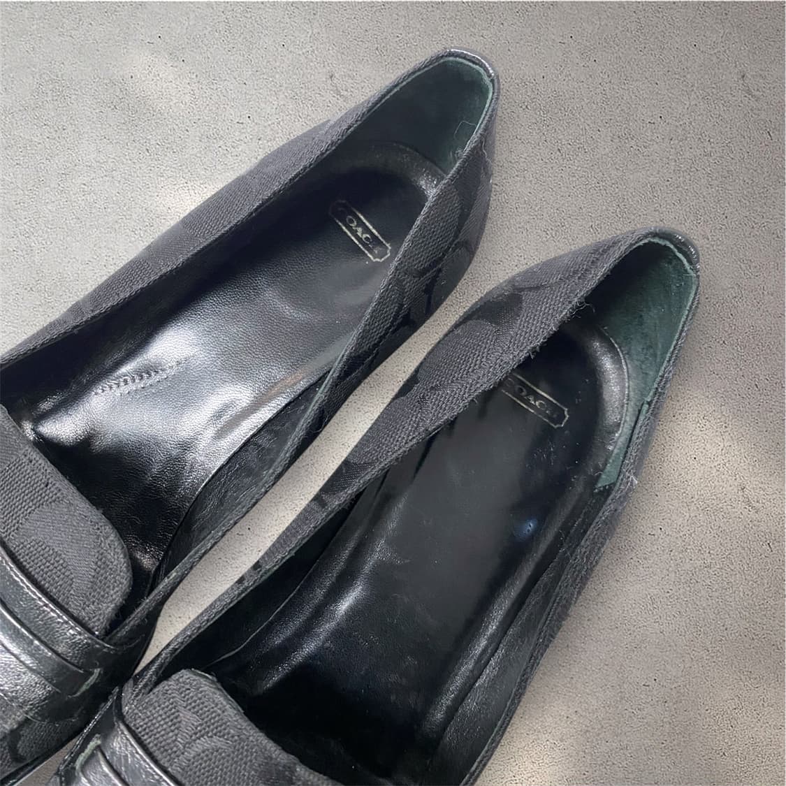 [240] 코치 시그니처 캔버스 이태리제 펌프스 (No.561) 상품이미지10