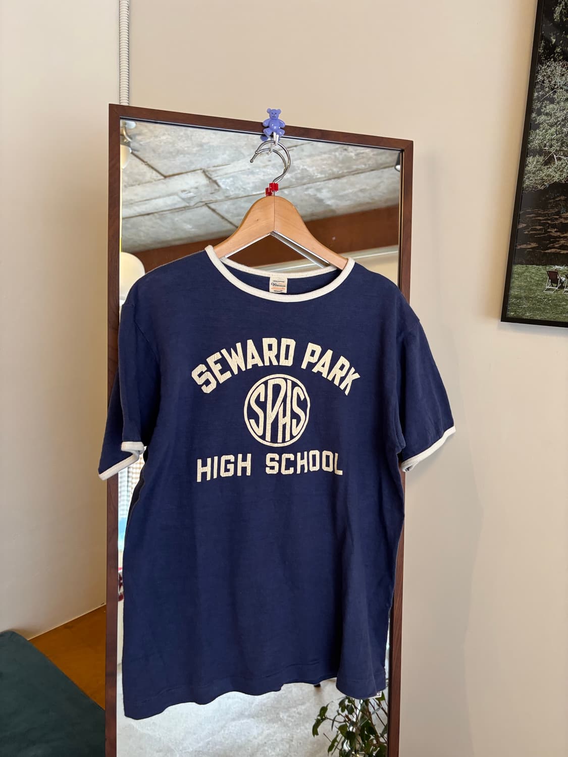 웨어하우스 링거 티셔츠 상품이미지1