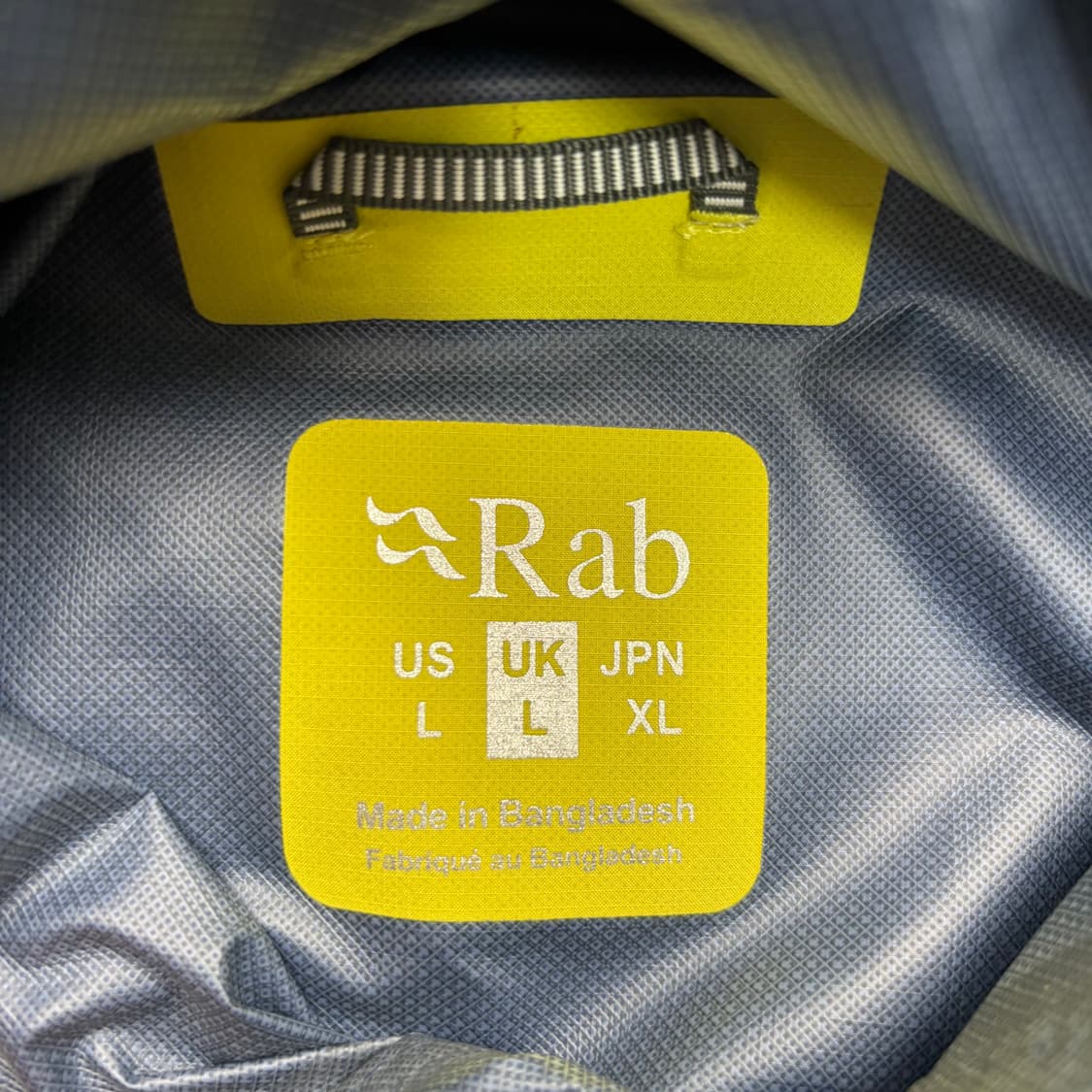 Rab 랩 다운포어 나이트폴 블루 바람막이 XL 상품이미지7