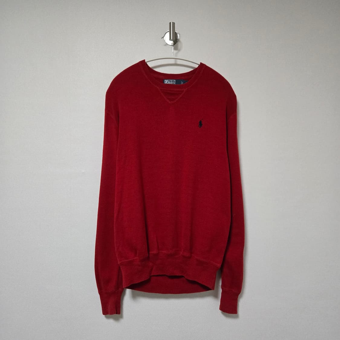 폴로랄프로렌 딥레드 니트 맨투맨 / 여성 니트/ 남성 니트 상품이미지1