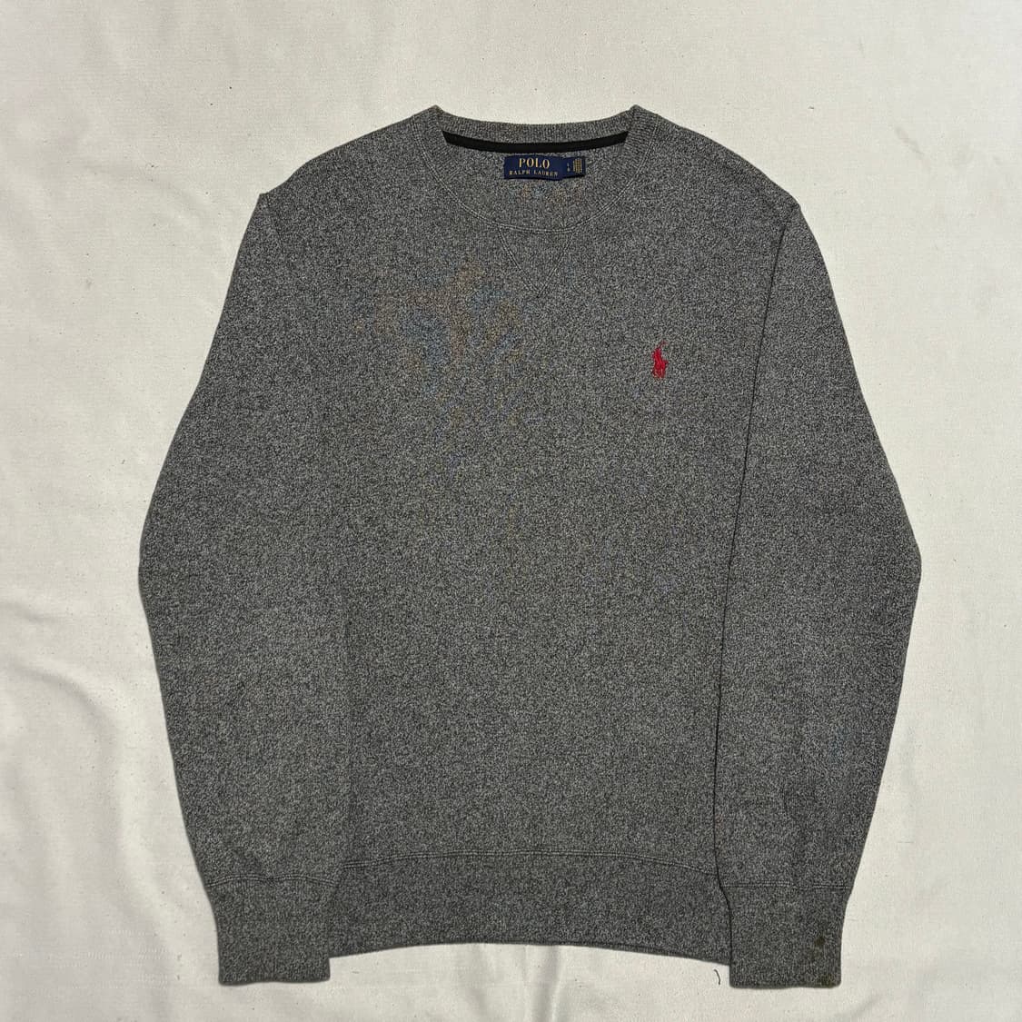 L 폴로랄프로렌 차콜 코튼 니트 상품이미지2