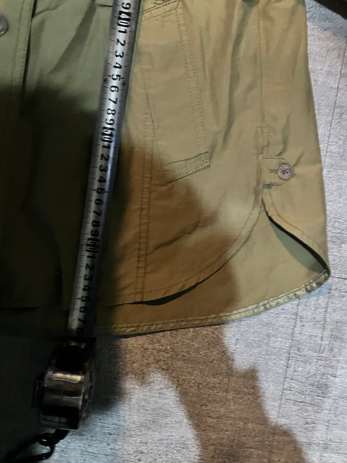 일본빈티지 Jcoco 올드스쿨아메카지 배색레이어드 사파리자켓 상품이미지3