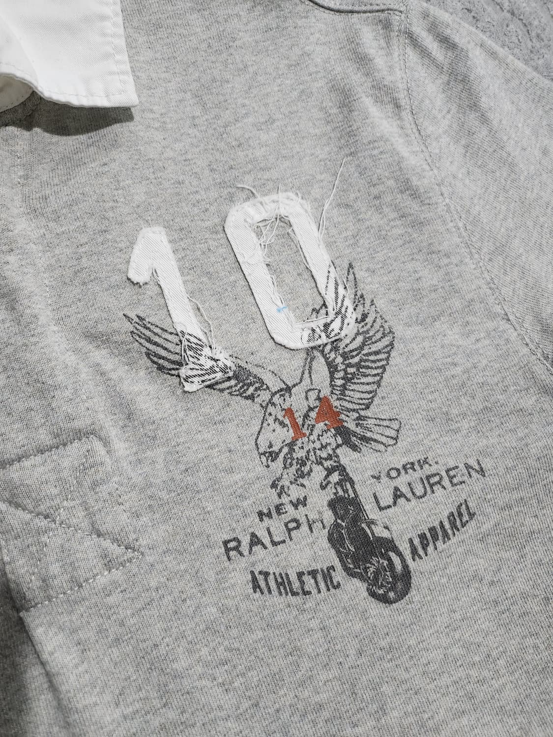 **폴로 랄프로렌 이글 그래픽 반팔 카라티 M 상품이미지4