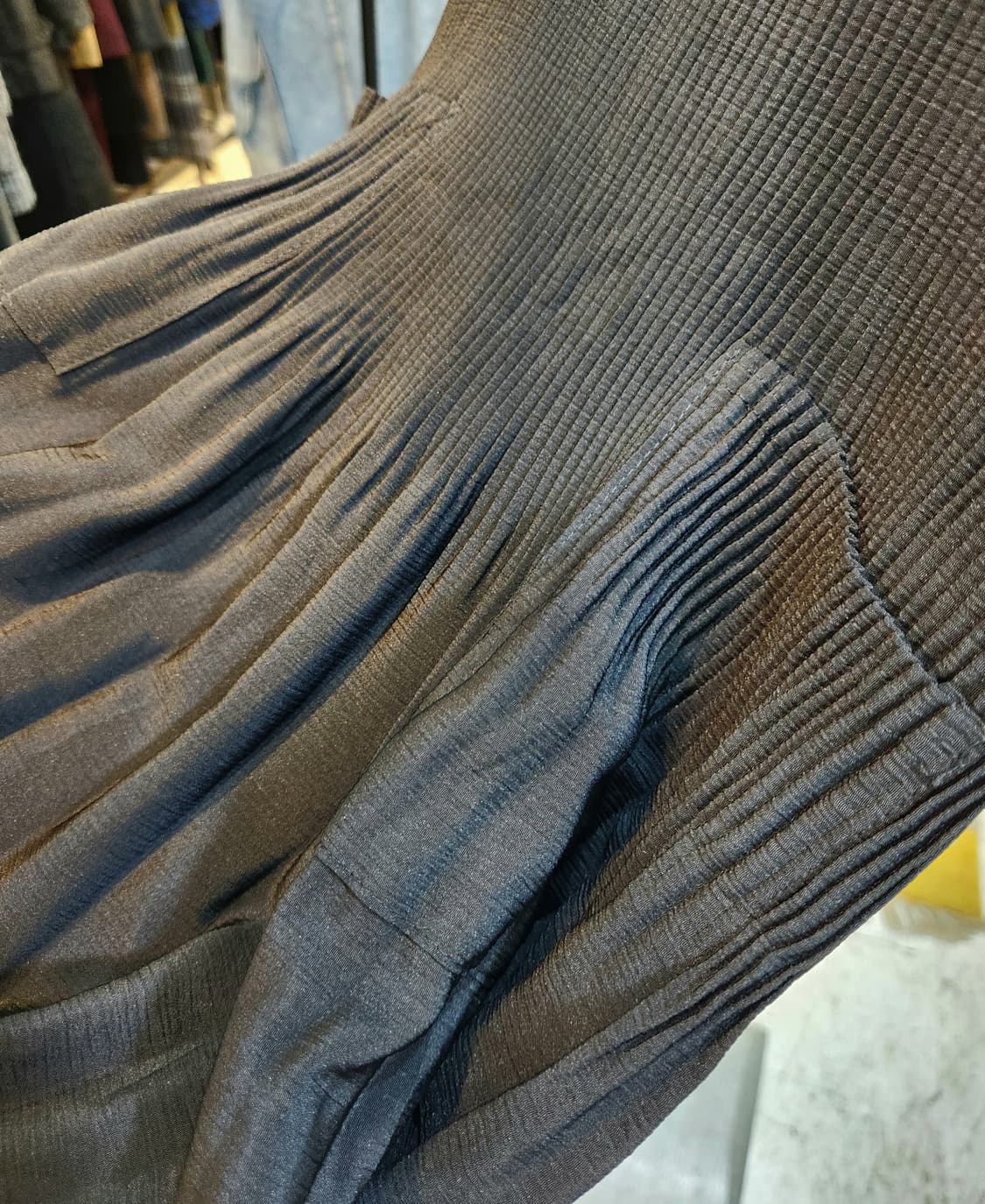 90s 제펜 민소매 플리츠 민소매 빈티지 원피스 미사용품 상품이미지3