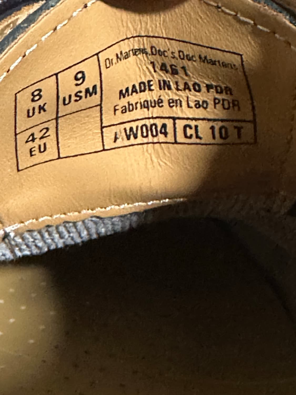 (270,uk8) 닥터마틴 1461 스무스 상품이미지5