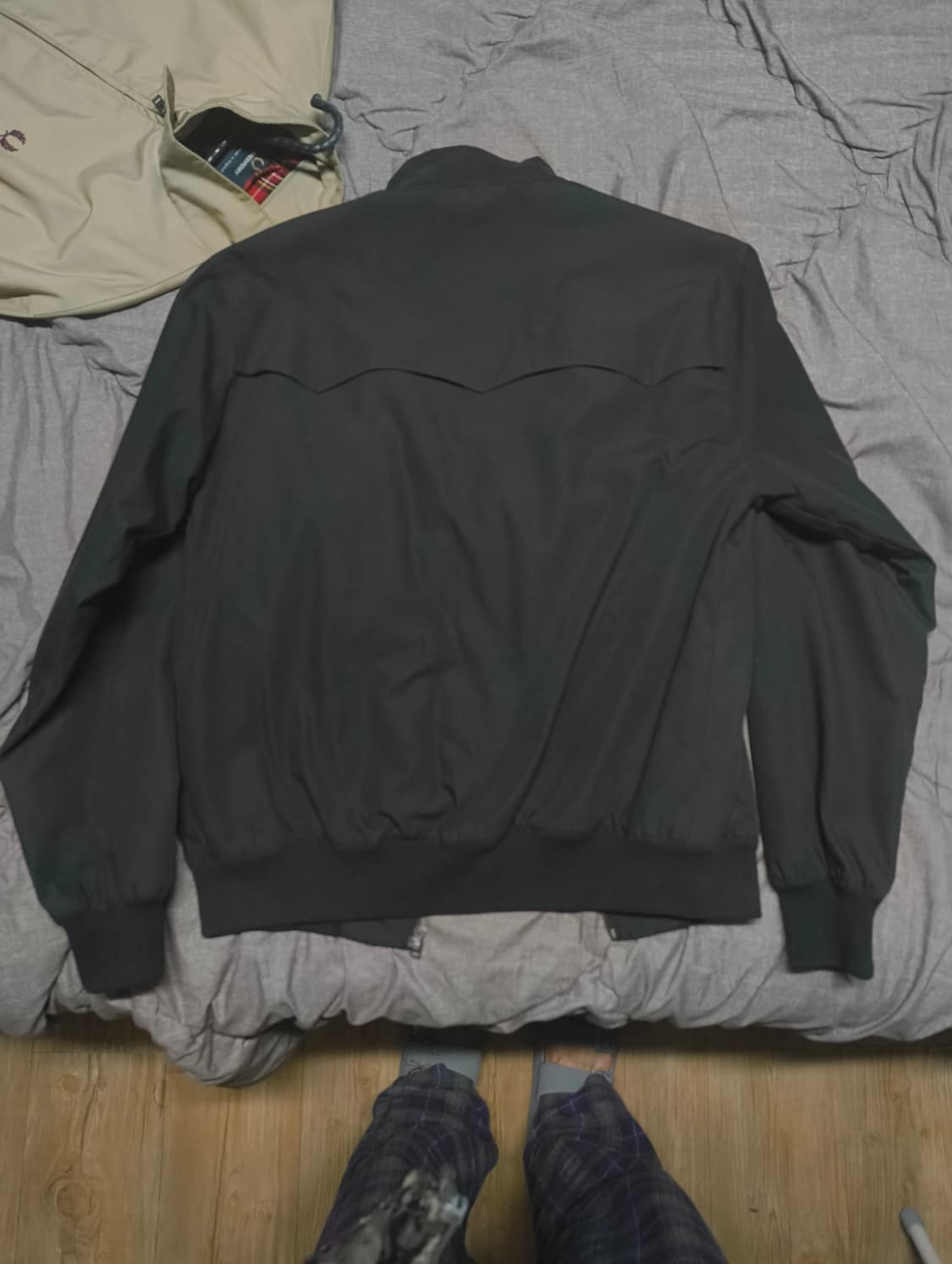 프레드페리 해링턴 자켓 블랙 M 상품이미지2