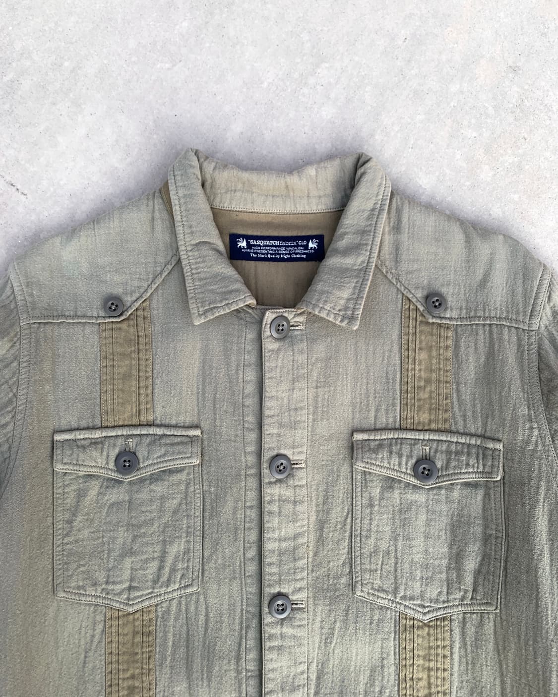 사스콰치패브릭스 코튼 포켓 셔츠 상품이미지2