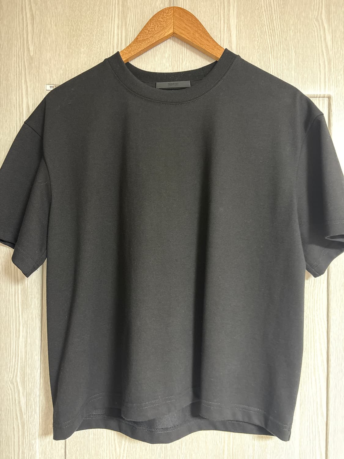 다이브인 UNIFORM CROP T-SHIRTS (블랙) 상품이미지1