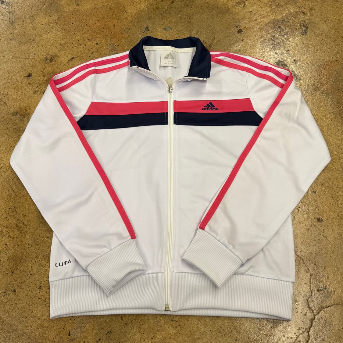 아디다스 흰핑 화이트 핑크 져지 트랙탑 90 상품이미지2