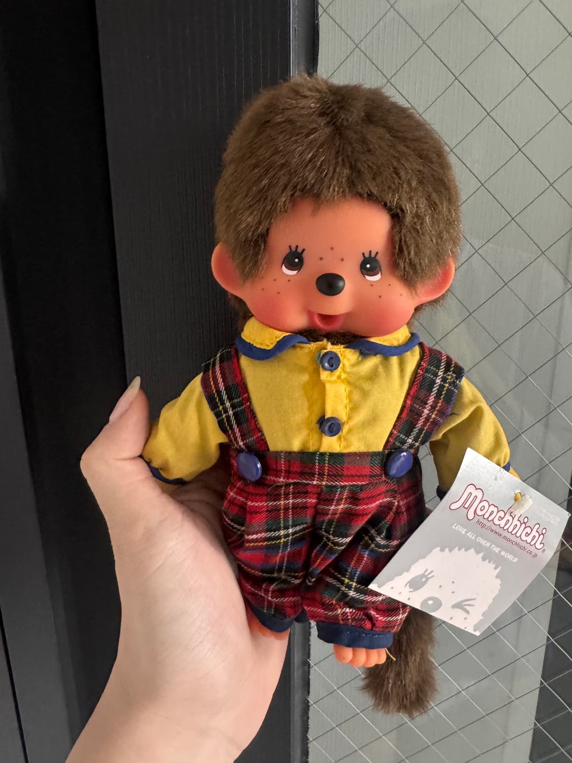 고전 멜빵 체크 몬치치 판매합니다 빈티지 상품이미지1