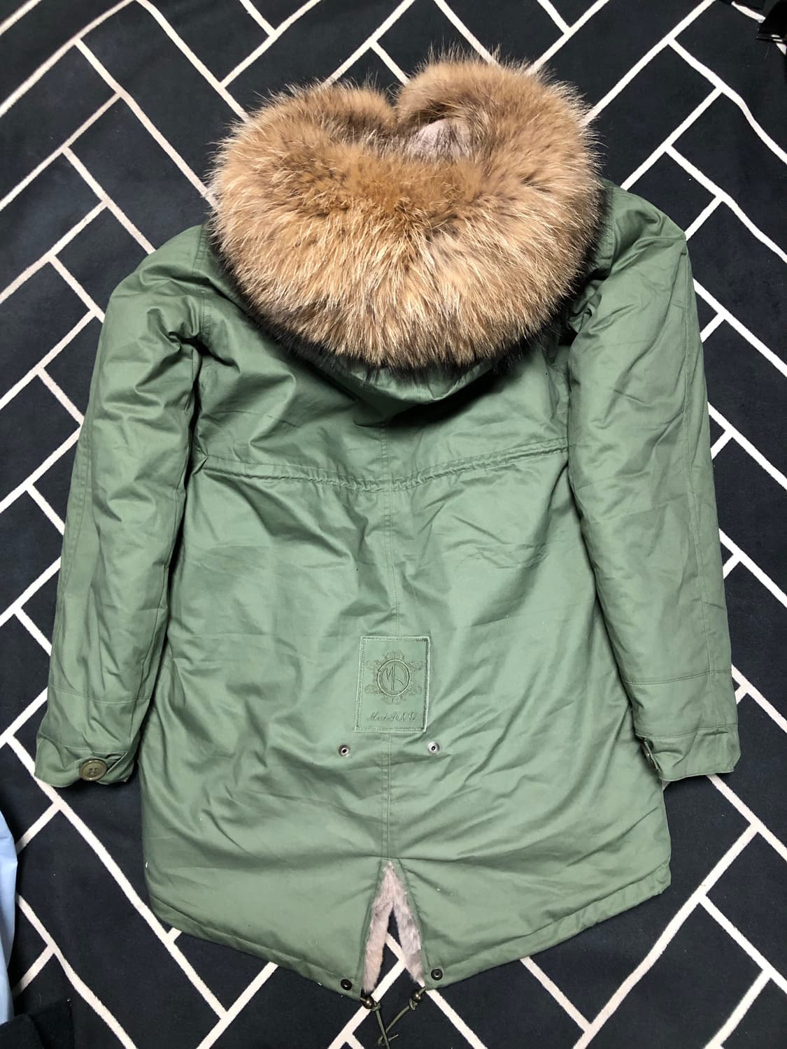 (새제품특가)미스터앤미세스st 빅라쿤퍼 야상패딩/무스탕에르메스올세인츠 상품이미지5