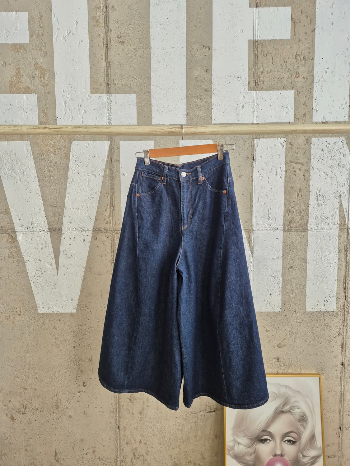 리바이스 통와이드 데님팬츠 상품이미지2