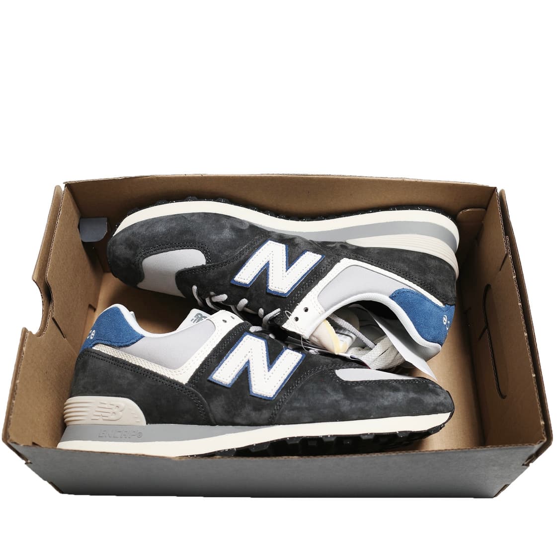 뉴발란스 574 차콜 코스트 그레이블루 (일본 발매판) 상품이미지9